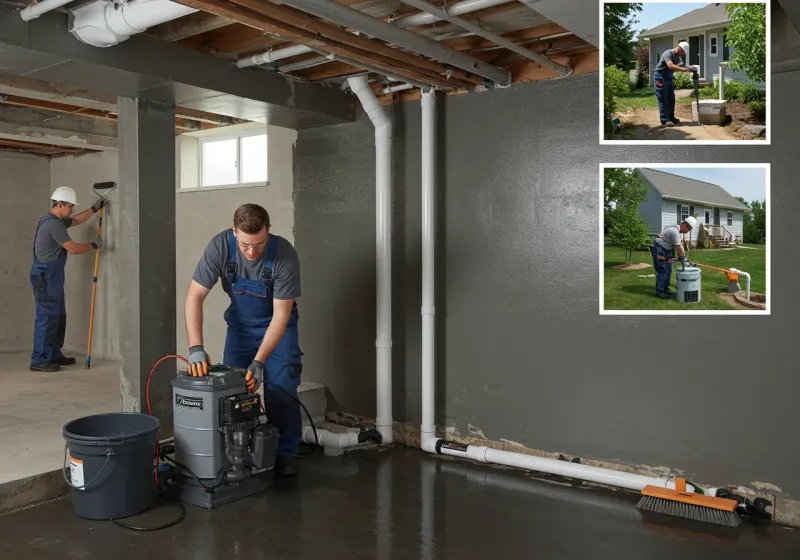 Basement Waterproofing and Flood Prevention process in Brundidge, AL